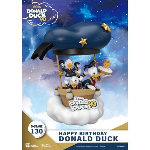 Donald Duck 90th Happy Birthday DS-130 D-Stage Statue