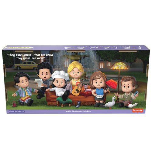 Friends The Television Series Little People Collector Figure Set