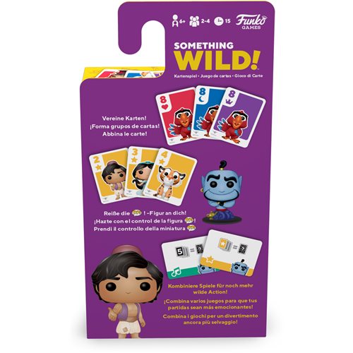 Aladdin Something Wild Pop! Card Game - Deutsch / Espanol / Italiano Edition
