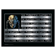 Megadeth Failed the System Fabric Poster Wall Hanging
