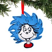 Dr. Seuss Thing One and Thing Two Double-Sided Felt Ornament