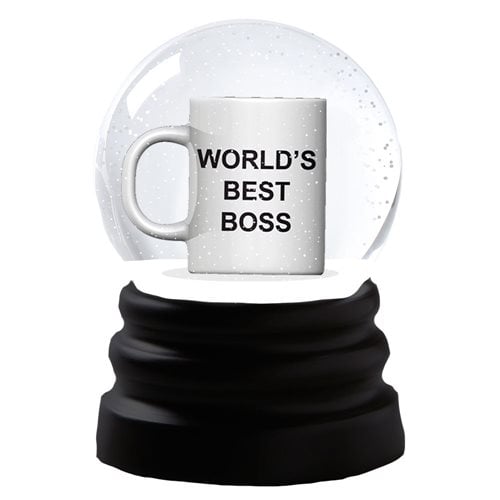 The Office World's Best Boss Snowglobe