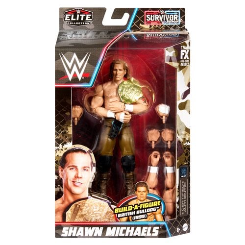 WWE Survivor Series Shawn Michaels Elite Action Figure - Exclusive