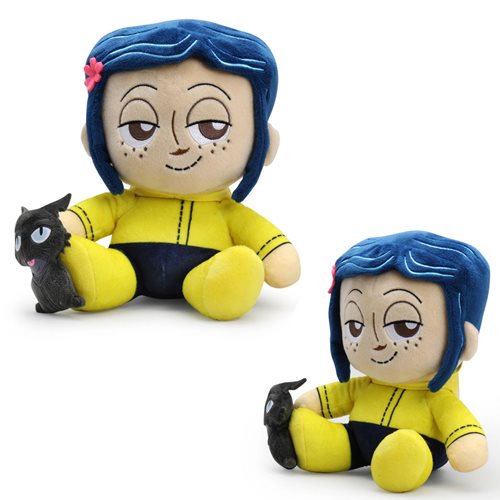 Coraline and the Cat Plush