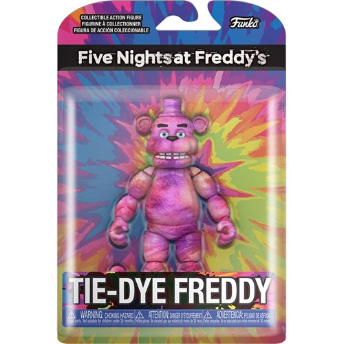 Five Nights at Freddy's Tie-Dye Freddy 5-Inch Action Figure