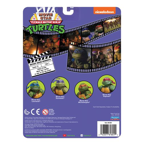Teenage Mutant Ninja Turtles Original Classic Basic Action Figure Wave 3 Case of 6