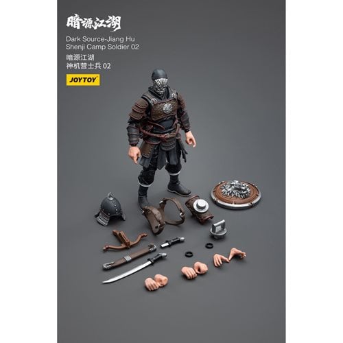 Joy Toy Dark Source Jiang Hu Shenji Camp Soldier 1:18 Scale Action Figure 3-Pack