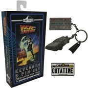 Back to the Future Key Chain and Pin Set - SDCC 2023 Ex.