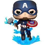 Avengers: Endgame Captain America with Broken Shield Funko Pop! Vinyl Figure, Not Mint