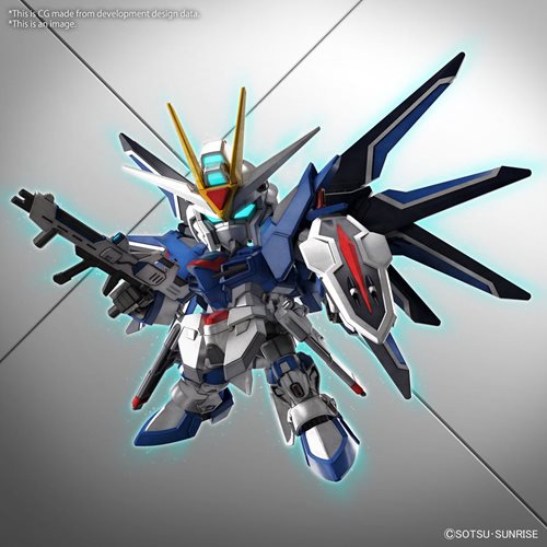 Mobile Suit Gundam Seed Freedom Movie Rising Freedom Gundam SD EX-Standard Model Kit