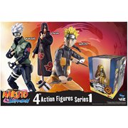Naruto Shippuden 4-Inch Poseable Action Figure Series 1 Set