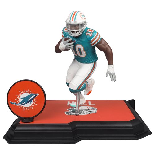 NFL SportsPicks Miami Dolphins Tyreek Hill 7-Inch Scale Posed Figure Case of 6