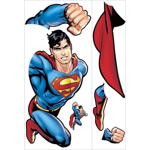 Superman Day of Doom Peel and Stick Giant Wall Applique