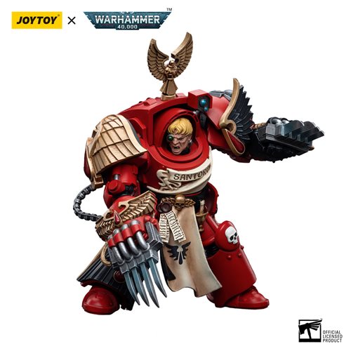 Joy Toy Warhammer 40,000 Blood Angels Assault Terminators Sergeant Santoro 1:18 Scale Action Figure