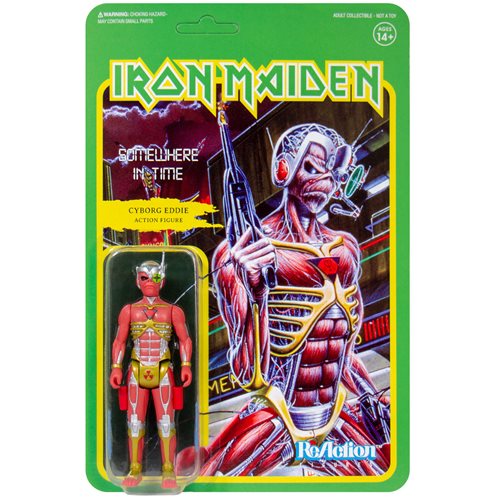 Iron Maiden Somewhere in Time Eddie 3 3/4-Inch ReAction Figure