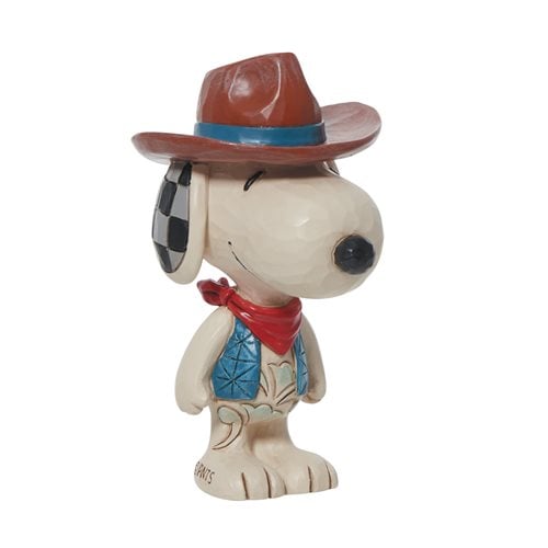 Peanuts Snoopy Cowboy Mini by Jim Shore Statue
