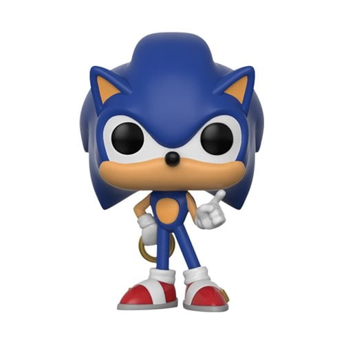 Sonic Flocked Funko Pocket Pop! Key Chain and Youth Pop T-Shirt