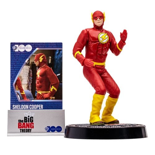 Movie Maniacs WB100: The Big Bang Theory Sheldon Cooper Wave 5 Limited Edition 6-Inch Scale Posed Fi