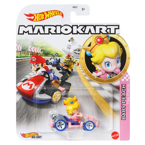 Mario Kart Hot Wheels 2024 Mix 3 Vehicle Case of 8