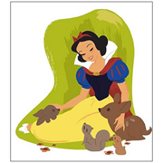 Snow White Fairest in the Land Paper Giclee Print
