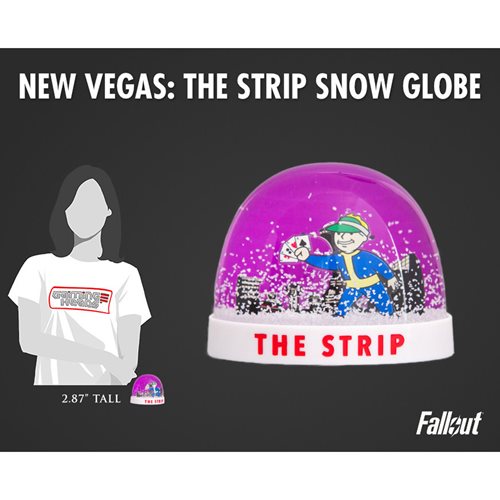 Fallout: New Vegas The Strip Snow Globe