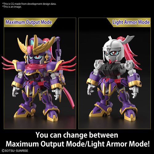Gundam Build Metaverse F-Kunoichi Kai SD Gundam Cross Silhouette Model Kit