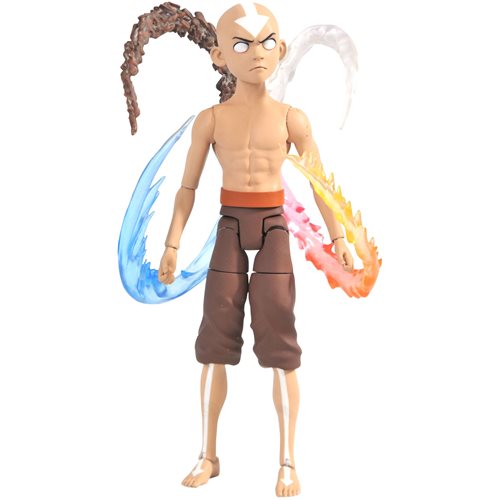 Avatar: The Last Airbender Series 4 Final Battle Aang Deluxe Action Figure