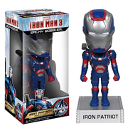 Iron Man 3 Movie Iron Patriot 7-Inch Bobble Head