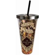 Harry Potter Solemnly Swear 20 oz. Glitter Travel Cup with Straw