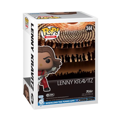 Lenny Kravitz Funko Pop! Vinyl Figure #344