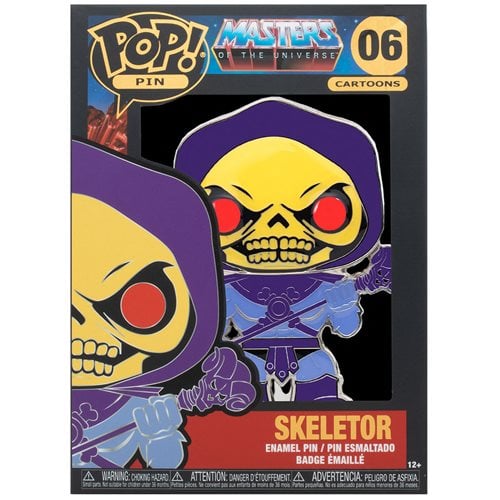Masters of the Universe Skeletor Large Enamel Pop! Pin