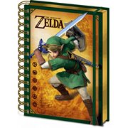 The Legend of Zelda Link 3D Spiral Notebook