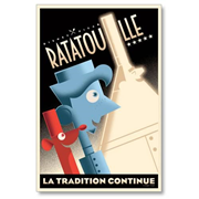 Ratatouille La Tradition Continue Paper Giclee Print