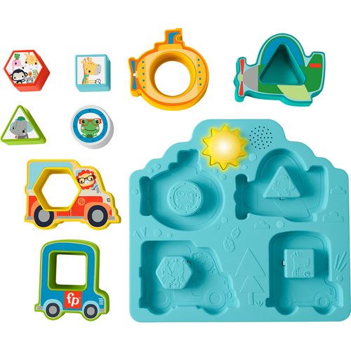 Fisher-Price Shapes and Sounds Vehicle Puzzle