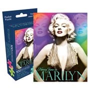 Marilyn Monroe Colors 100-Piece Pocket Puzzle