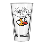Flappy Bird Party Fowl Pint Glass