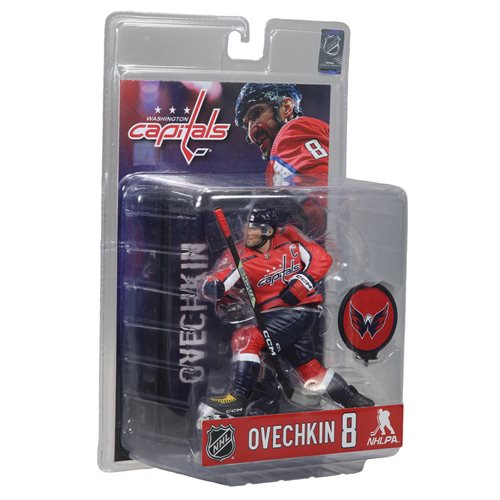 NHL SportsPicks Washington Capitals Alex Ovechkin 7-Inch Scale Posed Figure Case of 6