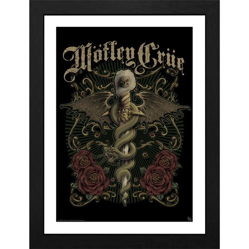 Motley Crue Exquisite Dagger Framed Art Print