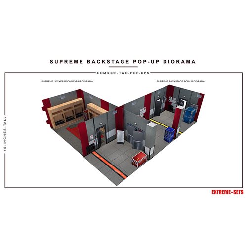 Supreme Backstage Pop-Up 1:12 Scale Diorama