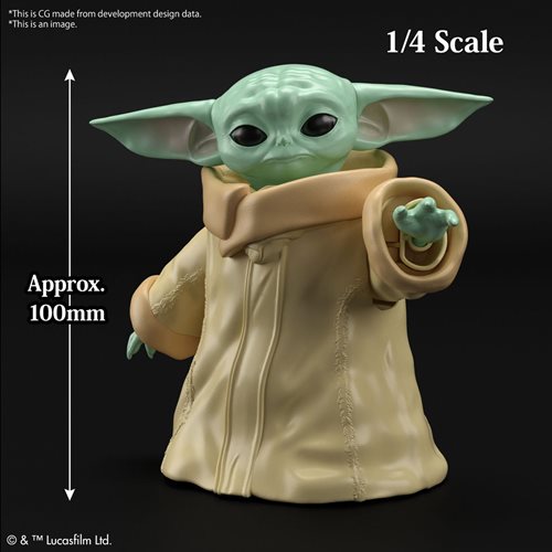 Star Wars: The Mandalorian Grogu 1:4 Scale Model Kit