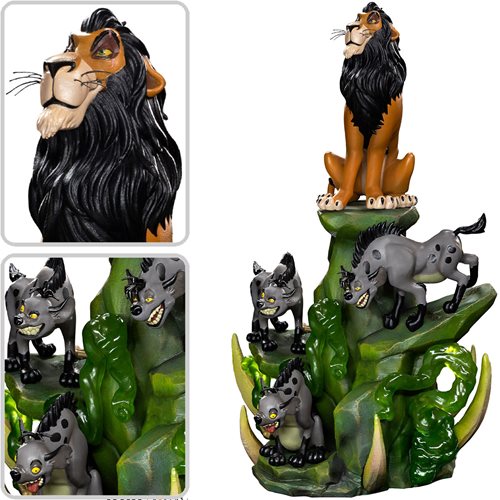 Disney 100 The Lion King Scar Deluxe Art Scale Limited Edition 1:10 Statue