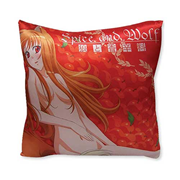 Spice and Wolf Holo with Apples Square Pillow