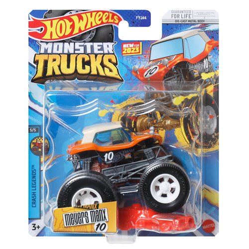Hot Wheels Monster Trucks 1:64 Scale Vehicle 2023 Mix 11 Case of 8