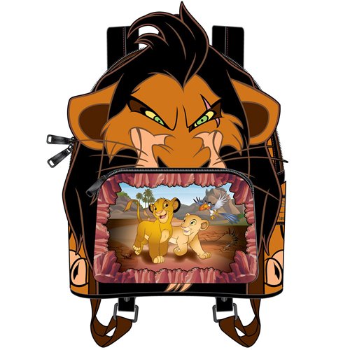 The Lion King Scar Villains Scene Series Mini-Backpack