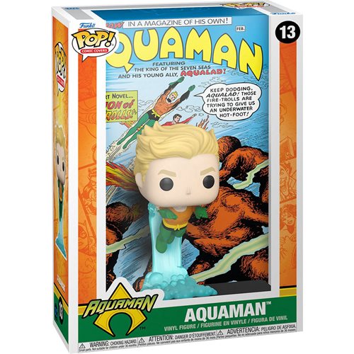 Aquaman Funko Pop! Comic Cover Figure with Case #13