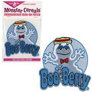 General Mills Boo Berry Embroidered Iron-On Patch