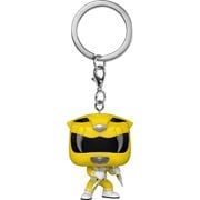 Power Rangers 30th Anni. Yellow Ranger Pocket Pop! Key Chain