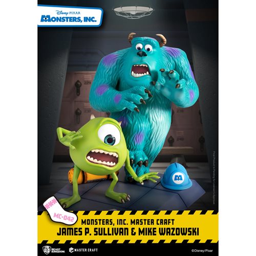 Monsters, Inc. James P. Sullivan and Mike Wazowski MC-042 Master Craft Statue