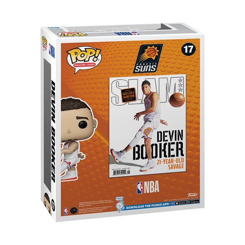 NBA SLAM Devin Booker Funko Pop! Cover Figure with Case