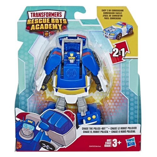 Transformers Rescue Bots Academy Police Car Chase